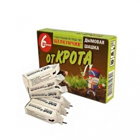 Щелкунчик Дымовая шашка от крота, 6 патронов