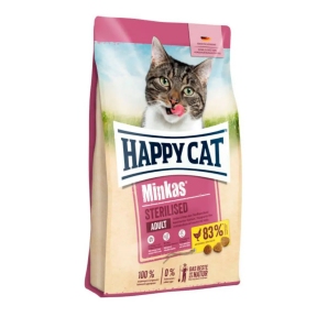 Happy Cat Minkas Minkas Sterilised Geflugel - Сухий корм для стерилізованих котів із птахом