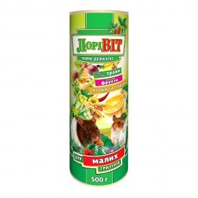 Корм-деликатес для маленьких грызунов Лоривит 0.5 кг