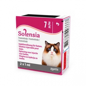 Соленсия (Solensia) – раствор для инъекций при остеоартрите у кошек, 7 мг