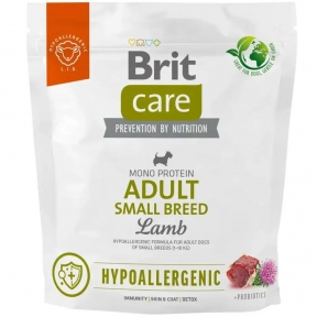 Brit Care Dog Hypoallergenic Adult Small Breed Сухий корм для собак малих порід гіпоалергенний з ягнятком