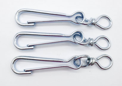 Карабин с вертушкой и кольцом. 