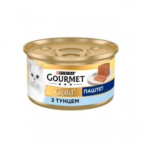 Gourmet Gold паштет для котів із тунцем, 85 г