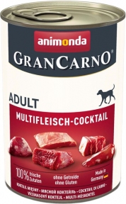 Animonda Gran Carno Adult Multi Meat Cocktail вологий корм мульти м'ясний коктейль для собак 800 гр