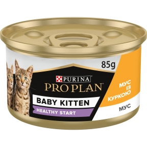 АКЦІЯ Pro Plan Baby Kitten Healthy Start вологий корм для кошенят після відлучення від матері 85 гр