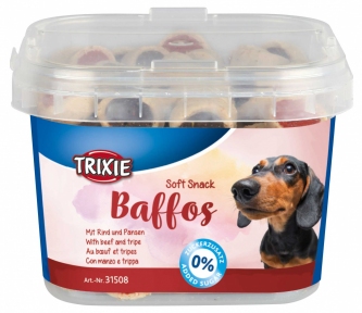 Baffos - мягкое лакомство для собак с говядиной и рубцом, Трикси 31508