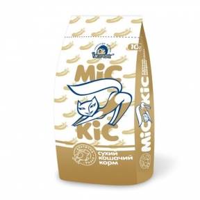 Мис Кис сухой корм для кошек аппетитная курочка 10кг