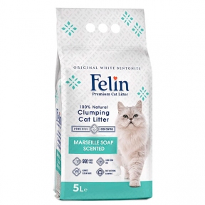 Felin наполнитель для кошек с ароматом марсельского мыла
