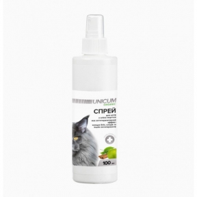 Спрей Unicum Organic противопаразитарный для кошек, 100 мл