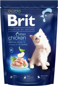 Brit Premium by Nature Cat Kitten Сухий корм для кошенят з куркою