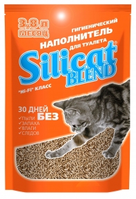 Silicat Blend наповнювач для котів 3,8 л