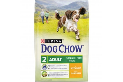 DOG CHOW курка сухий корм для собак 2,5 кг 190993
