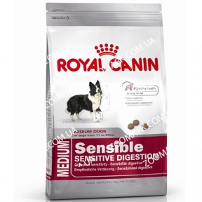 Royal Canin Medium Sensibl sensitiv проковтування 4кг (Роял Канін Медіум Сенсибал)