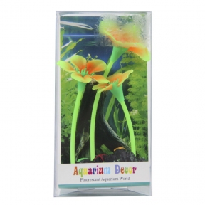 Рослини штучні для акваріума 13 см CL067