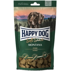 Ласощі Happy Dog Soft Snack Montana закуски з коніною для собак середніх та великих порід 100 г