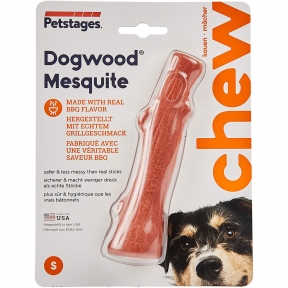 Игрушка для собак Petstages Mesquite Dogwood Red ветка с ароматом барбекю маленькая, Красная. 