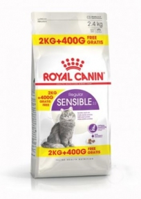 Акция Сухой корм Royal Canin Sensible 2кг + 400г в подарок