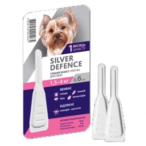 Краплі Silver Defence-інсектоакарицидний препарат