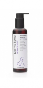 Шампунь для белоснежных животных с пробиотиками 200мл (ProbiDay White Coat Shampoo) – для собак и кошек – уходовое средство для шерсти, отбеливающее и с пробиотиками.