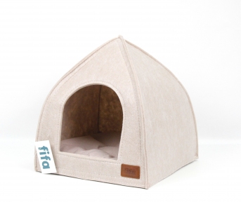 Палатка войлок бежевая, 45х45х48 см