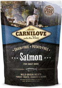 Carnilove Salmon Adult Сухой корм для собак с лососем 1.5 кг