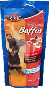 Baffos — мягкое лакомство для собак с говядиной и рубцом, Трикси 31494