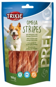 Premio Omega Stripes — лакомство для собак с куриной грудкой, Трикси 31536