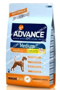 Advance Medium для взрослых собак 18,0кг