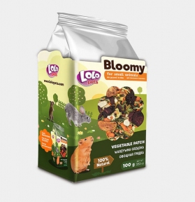Lolopets корм herbal для грызунов овощная грядка 100 г 74101