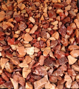 Грунт аквариумный крошка кварцитная красная 5-10 мм, 10 кг