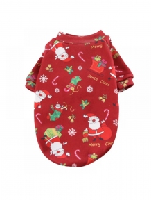 Свитшот рождественский красный