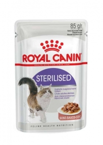 Royal Canin STERILISED JELLY для стерилизованных кошек и кастрированных котов в желе