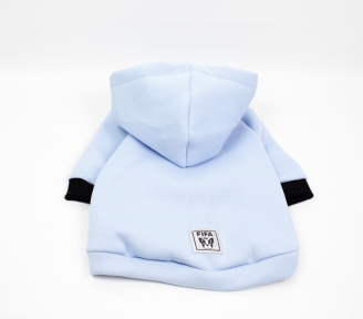 Худі French Blue для французьких бульдогів блакитний