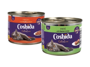 Coshida Selection Вологий корм для кішок з птицею та качкою 205 г