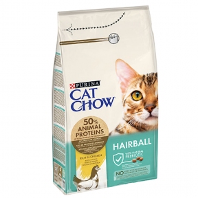 Cat Chow Special Care Hairball для выведения шерсти 1,5 кг