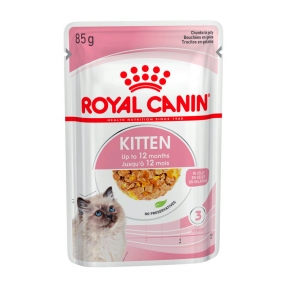 Royal Canin Kitten Intinctive jelly (Роял Канін Кіттен інтенсив з желе) для кошенят з 4 до 12 місяців