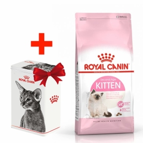Акция Сухой корм Royal Canin Kitten 2кг+контейнер - корм для котят