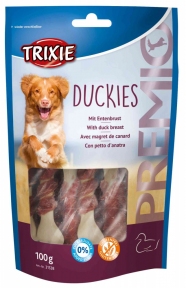Premio Duckies-ласощі для собак кісточки з качиною грудкою, Тріксі 31538