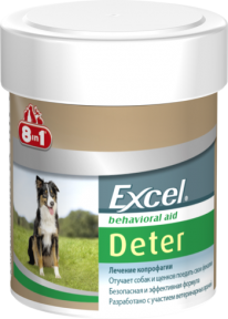 8 в 1 deter - средство для щенков и собак от поедания фекалий 100тб