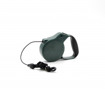 Рулетка Комфорт софт трос зелена, до 20 кг/5 м