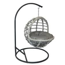 Кресло-кокон для животных серое, 65 см