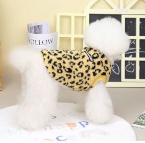 Жилет Good Luck Leopard бежевый