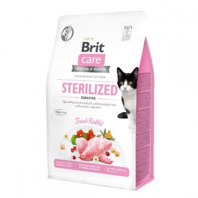 Brit Care Cat Grain-Free Sterilized Sensitive для стерилизованных котов с чувствительным пищеварением