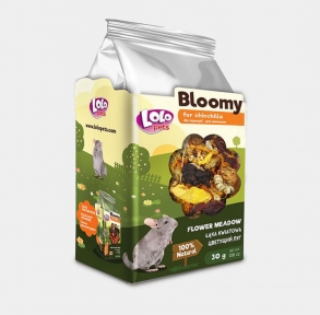 Lolopets корм для шиншилл цветущий луг 30 г 74121