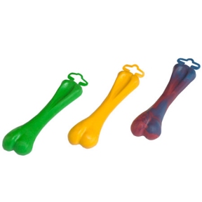 Кость резиновая микс цветов, Sum-plast