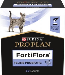 АКЦІЯ Pro Plan FortiFlora пробіотик для котів та кошенят для здорового травлення та зміцнення імунітету 30 х 1 гр