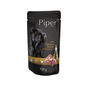 Dolina Notice Piper Dog куриное сердце и коричневый рис 150г