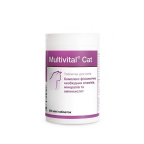 Dolfos Multivital Cat Витаминно-минеральный препарат для кошек, 500 тб