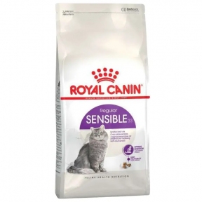 АКЦИЯ Royal Canin Sensible Сухой корм для кошек с чувствительной пищеварительной системой с птицей, 10+2 кг