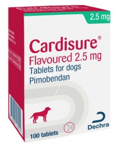 Кардишур 2,5 мг 10 таблеток (пимобендан), Нідерланди